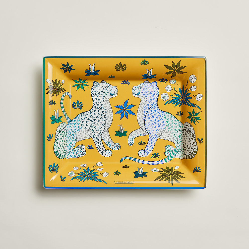 HERMES ライオンデザイン灰皿 Les Leopards change tray | Hermès Mainland China